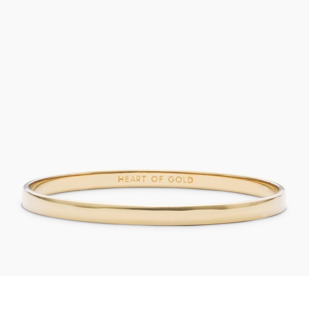 NWT Kate Spade Gold Idiom bangle